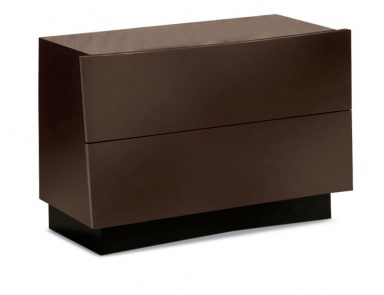 Nightstand bedside two drawers Ventaglio, Reflex Angelo