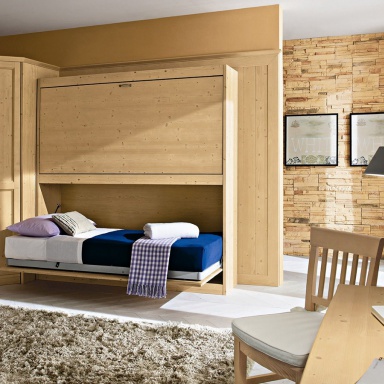 Cabinet with built-in beds Everyday Notte
