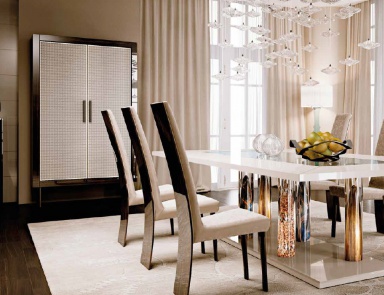 Sideboard in wooden frame CA'd'oro, Reflex Angelo