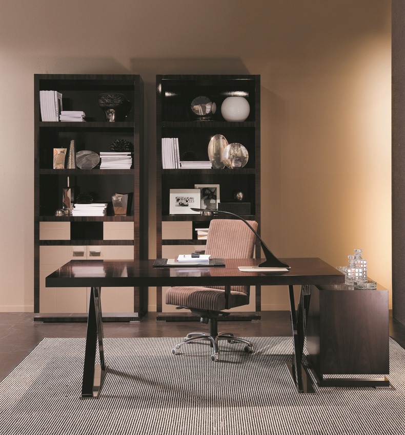 Desk from metal and wood WALL STREET, MOBILIDEA - Luxury furniture MR