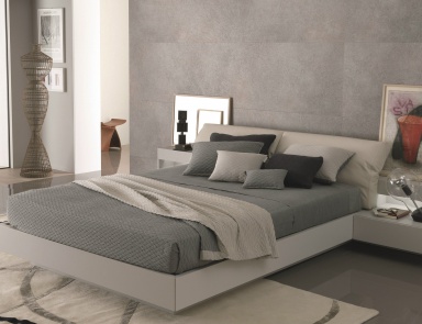 Bed with upholstered headboard Brige, MisuraEmme