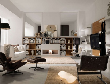 The rack is made of walnut wood Niky Day, Mobileffe