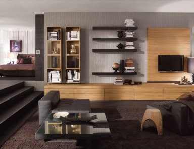 Rack panel for TV Niky day, Mobileffe