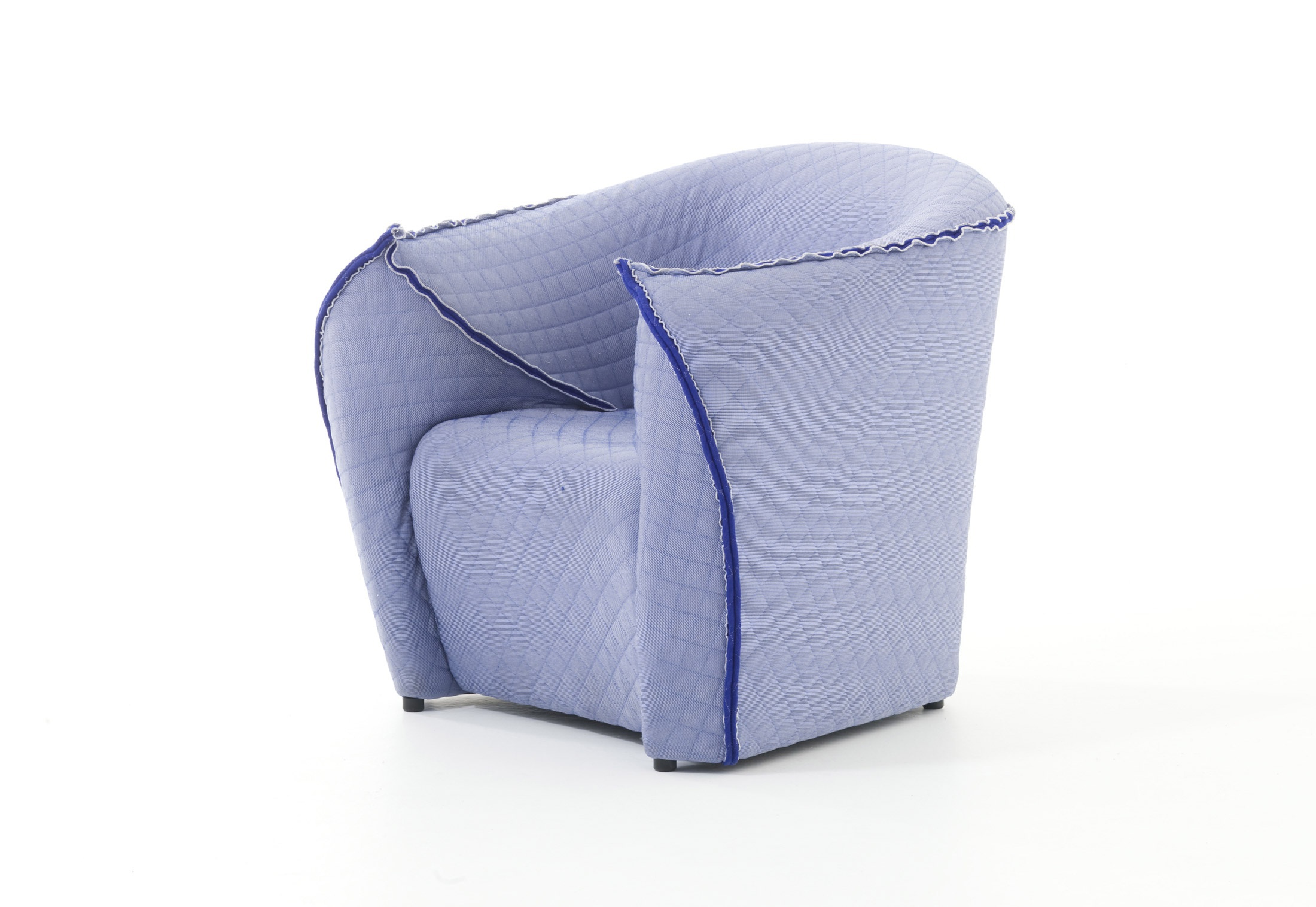 Armchair with metal frame upholstered Panna, Moroso Luxury furniture MR