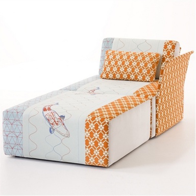 Chair with Ottoman Sushi