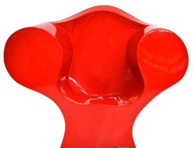 Armchair made of polyethylene, The Big Easy Moroso