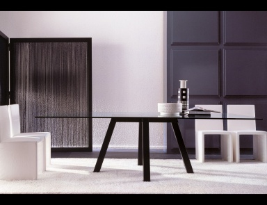 Glass dining table, Koki - Porada