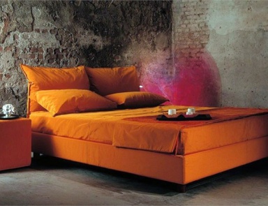 Bed on steel frame Sleepy, Mussi