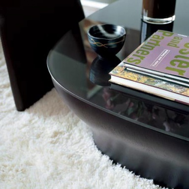 Log coffee table tavolino