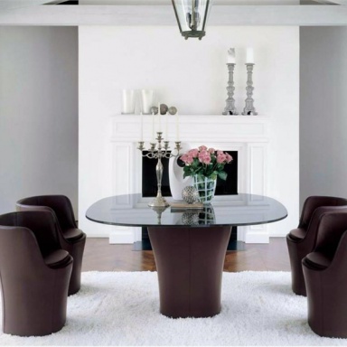 Log dining table tavolo