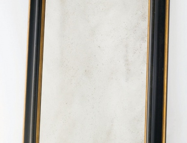 Wall mirror in wooden frame, Chelini