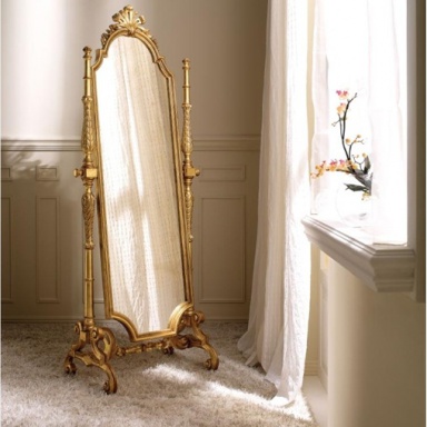 Floor standing mirror