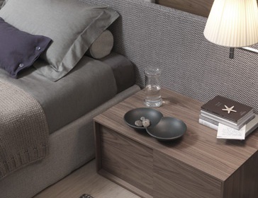 Bedside table wood PLAN, Jesse