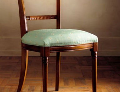 Chair with upholstery, PREGNO