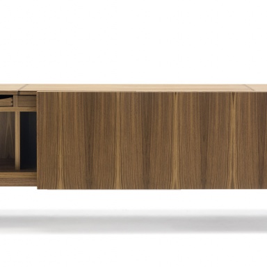 The cupboard Sliding doors