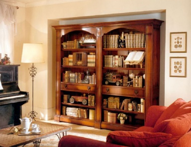 Bookcase with drawers, PREGNO